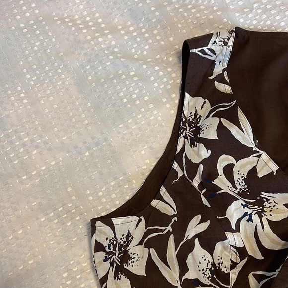 Liz&co beautiful cotton sleeveless dress - Picture 10 of 10